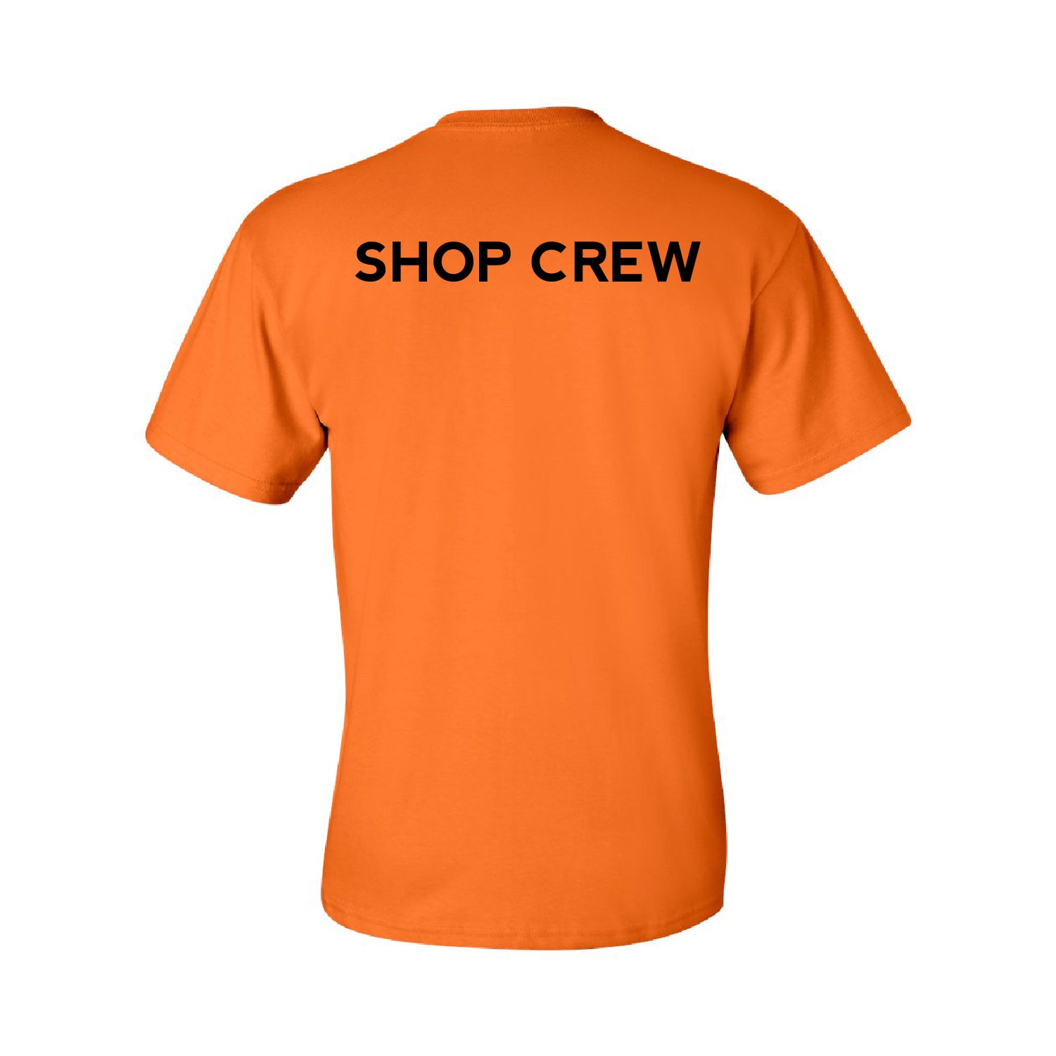 NSSRR Orange Shop Crew Tee With Pocket