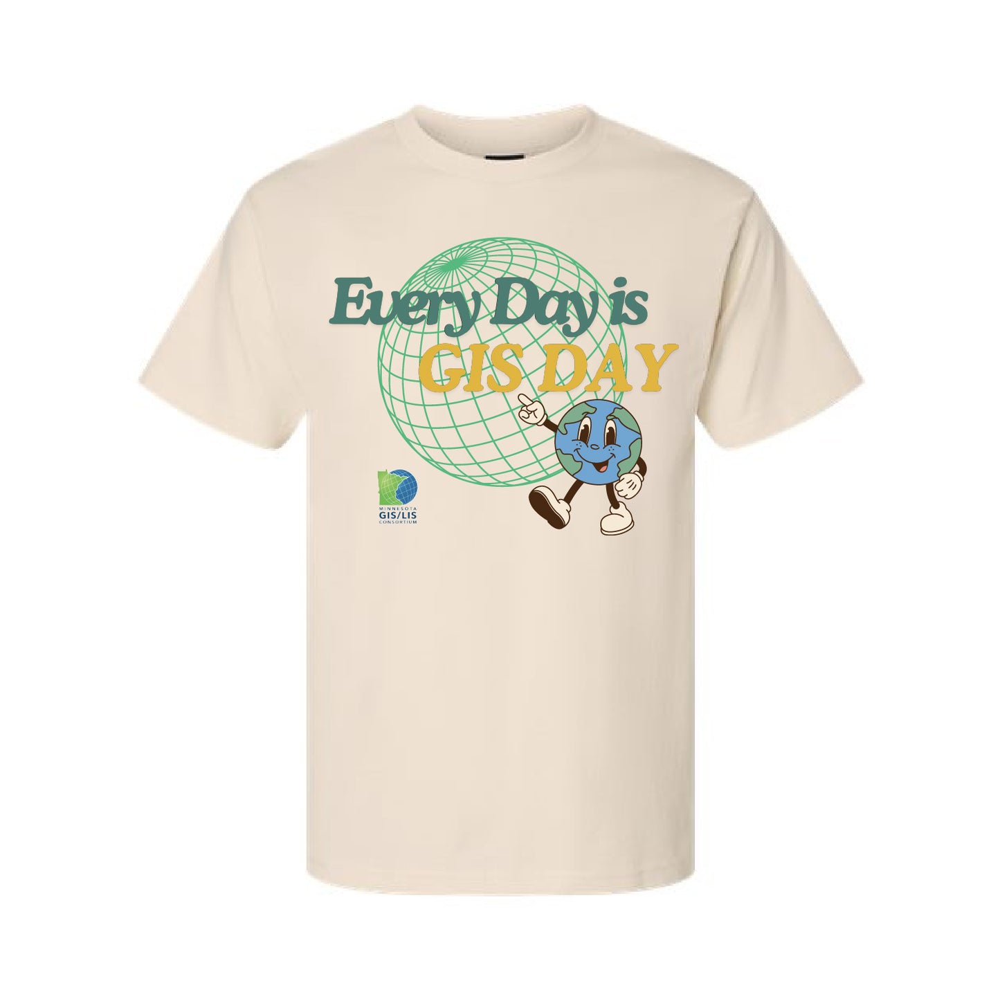 MN GIS/LIS Beefy-T T-Shirt - GIS Day