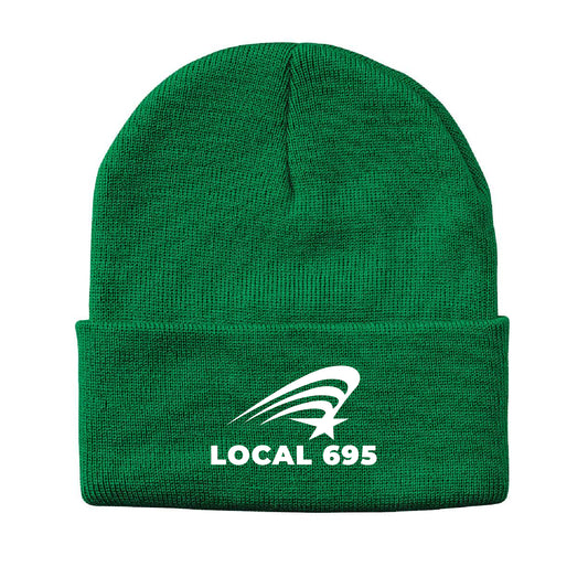 AFSCME Local 695 Solid Cuffed Beanie