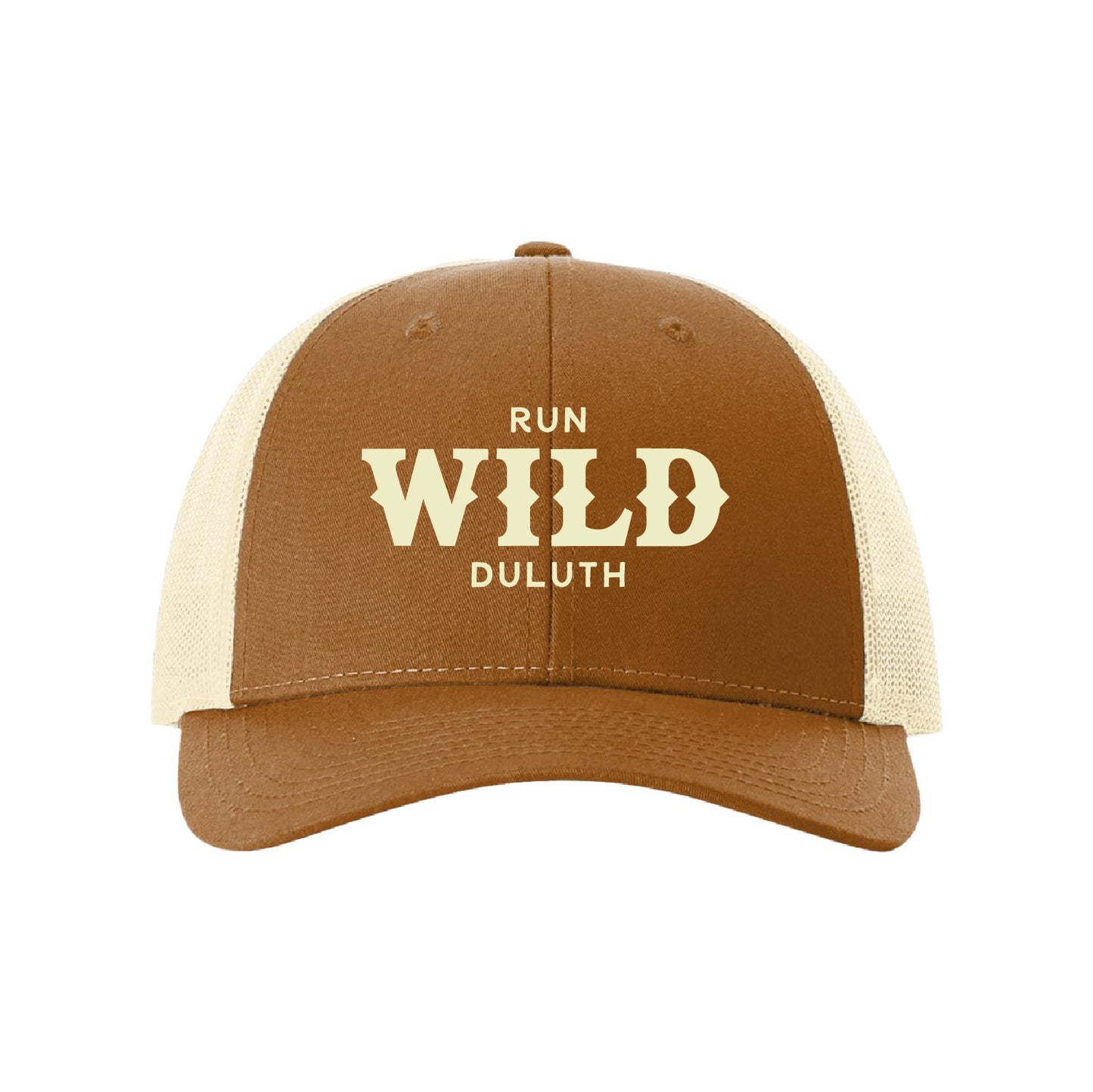 Run Wild Duluth Low Pro Trucker Cap (Stacked)