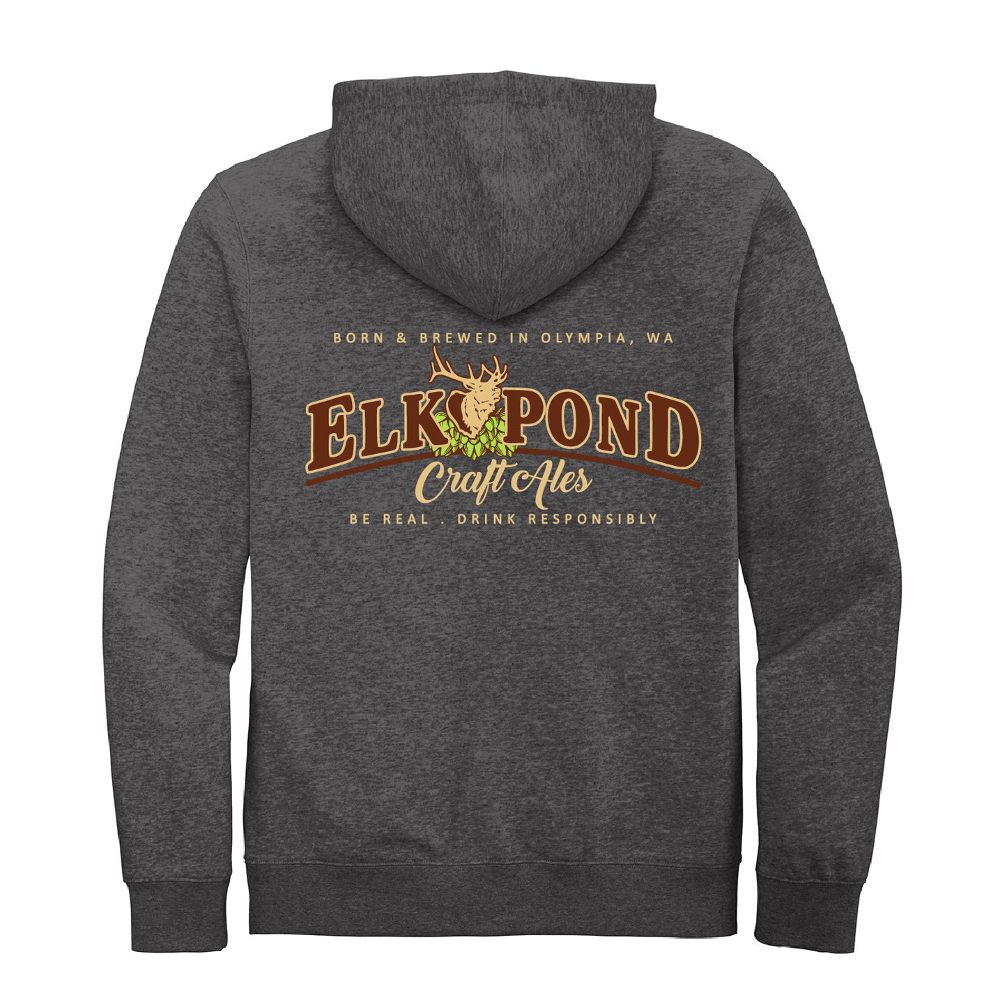 Elk Pond Fleece Full-Zip Hoodie (Full Back)