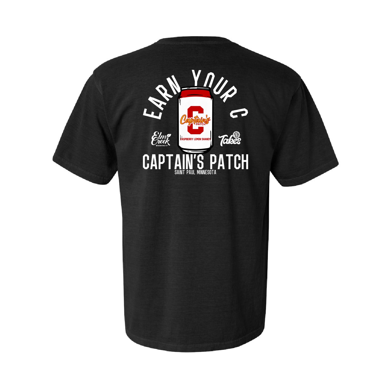 10K Captain's Patch Heavyweight T-shirt