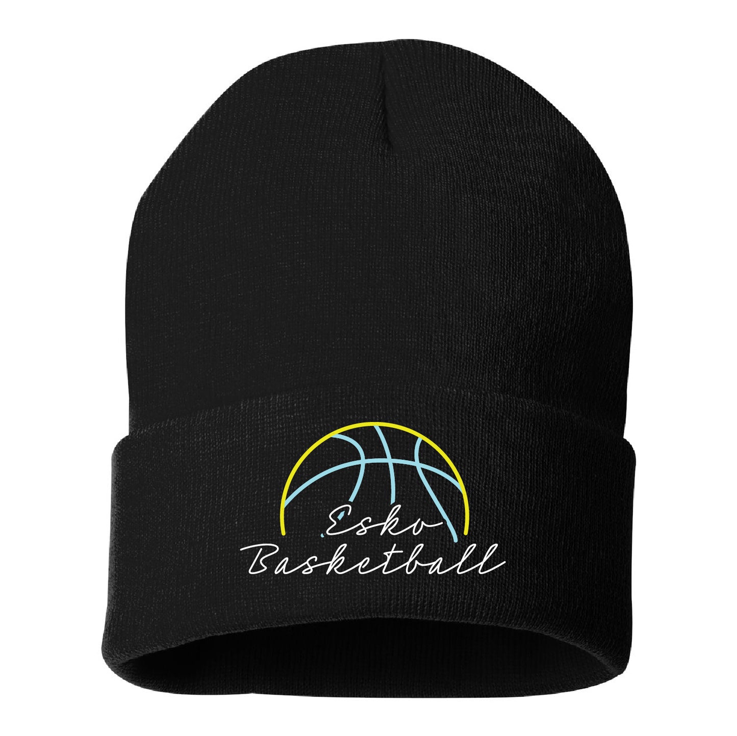 Esko Basketball 2024 Solid 12" Cuffed Beanie