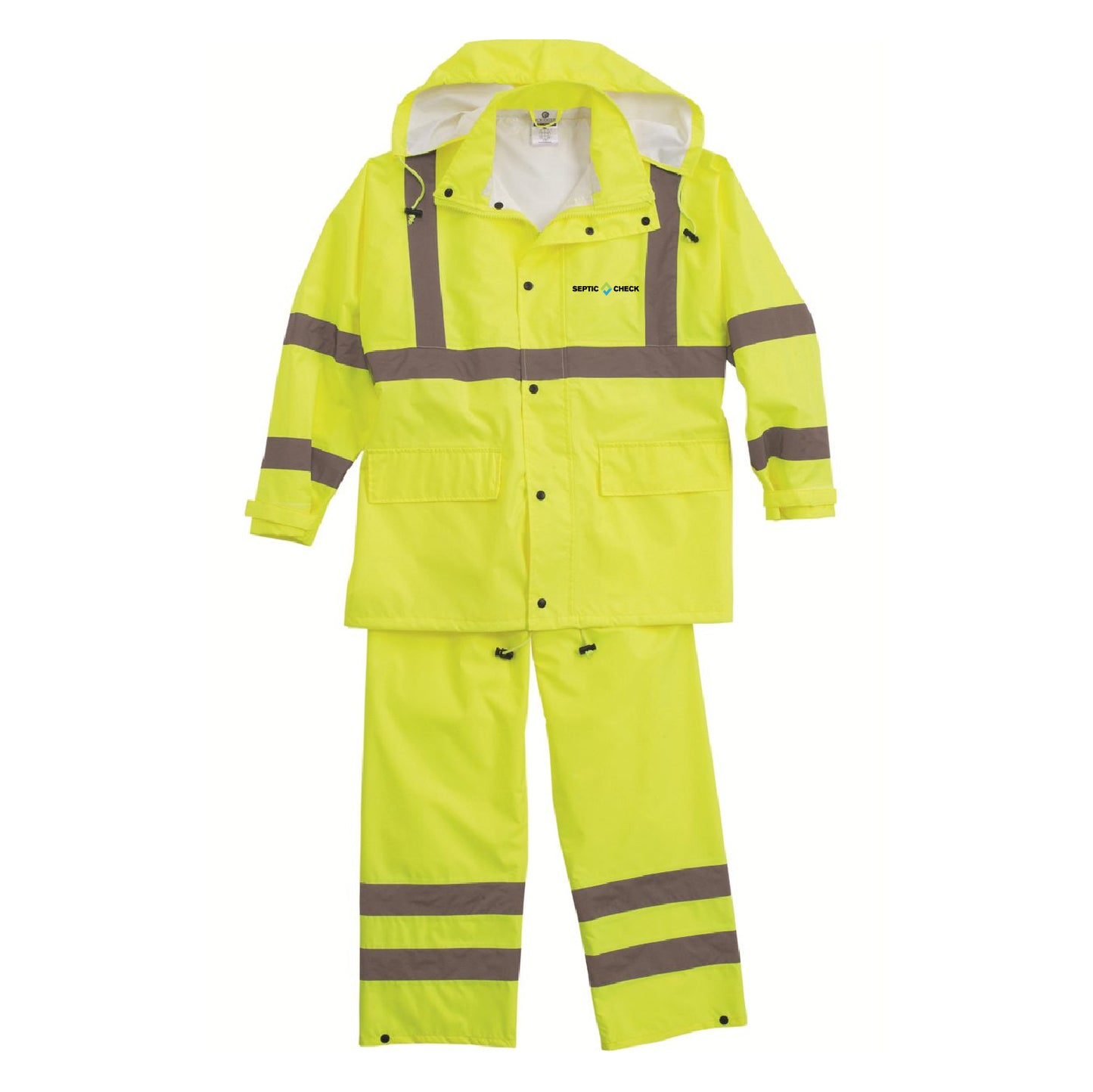 Septic Check Unisex Economy Full Rainsuit
