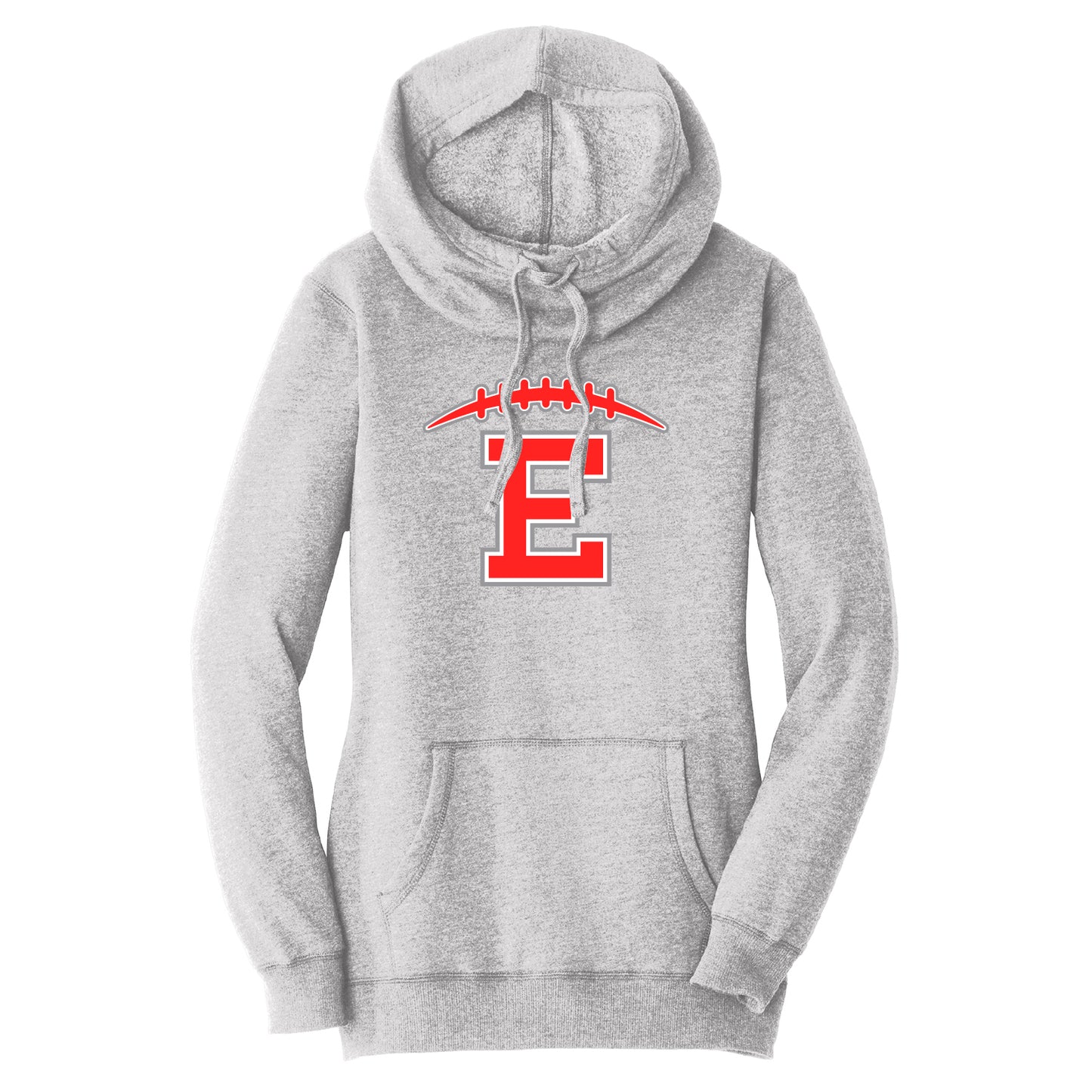 Duluth East Football Women’s Lightweight Fleece Hoodie Design 2