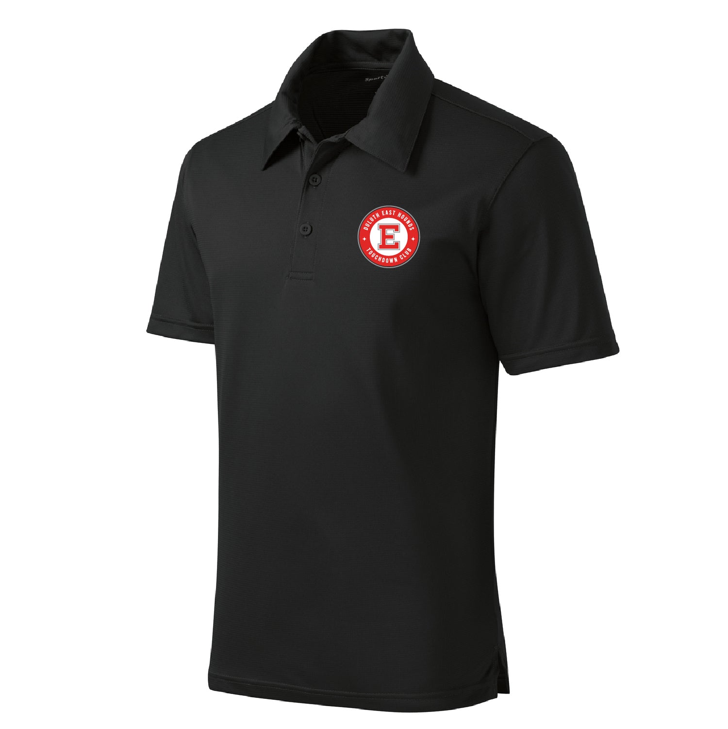 Duluth East Football  PosiCharge Active Textured Polo Design 3