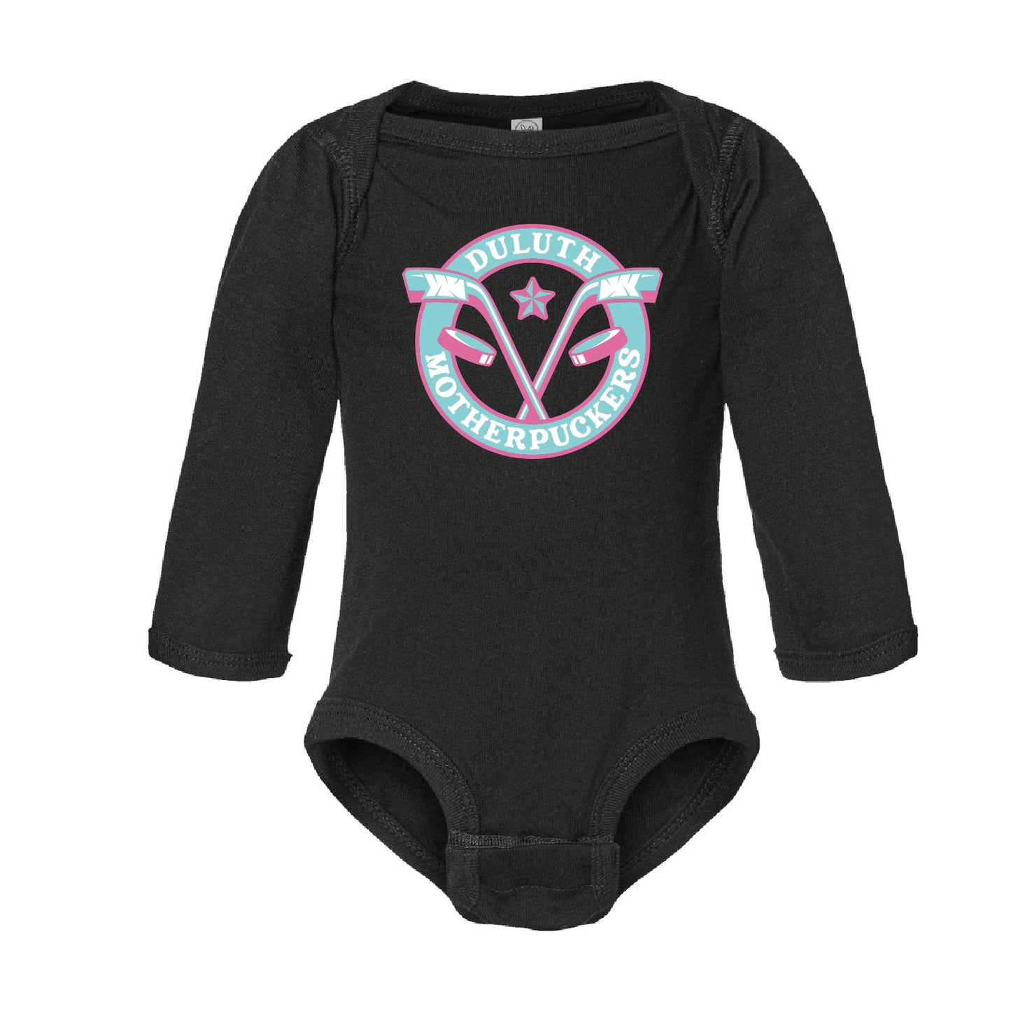 Duluth Motherpuckers Infant Fine Jersey Long Sleeve Bodysuit