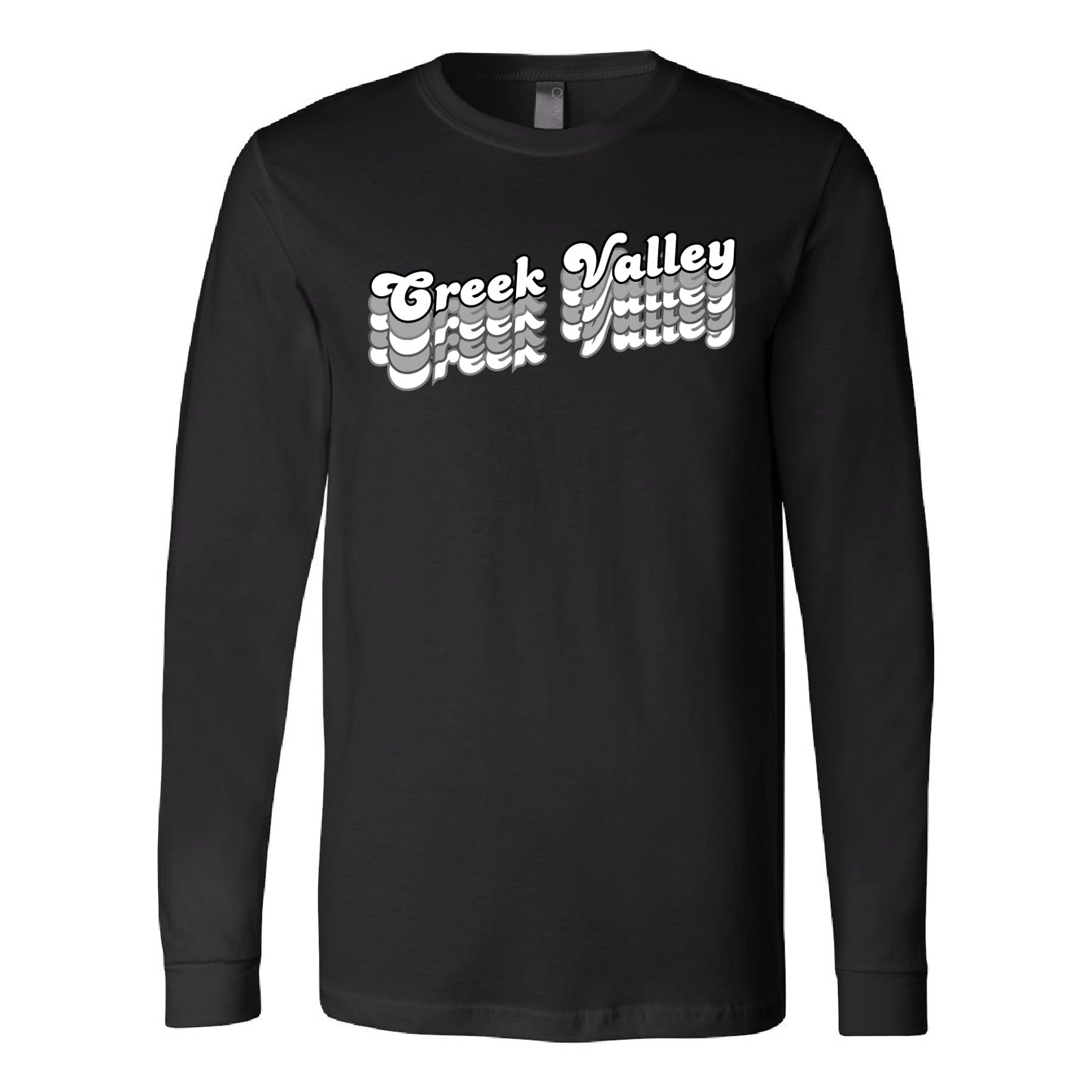 Creek Valley Elementary Unisex Jersey Long Sleeve Tee Repeat