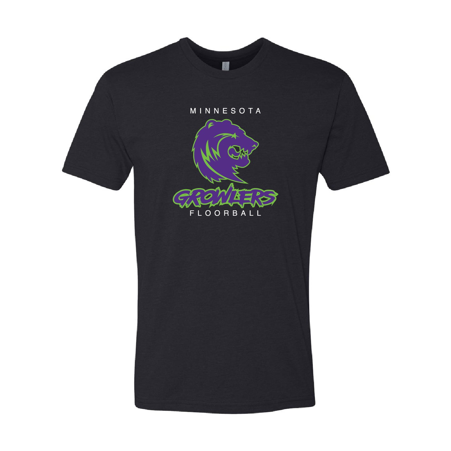 Growlers Floorball Unisex CVC Short Sleeve Crew