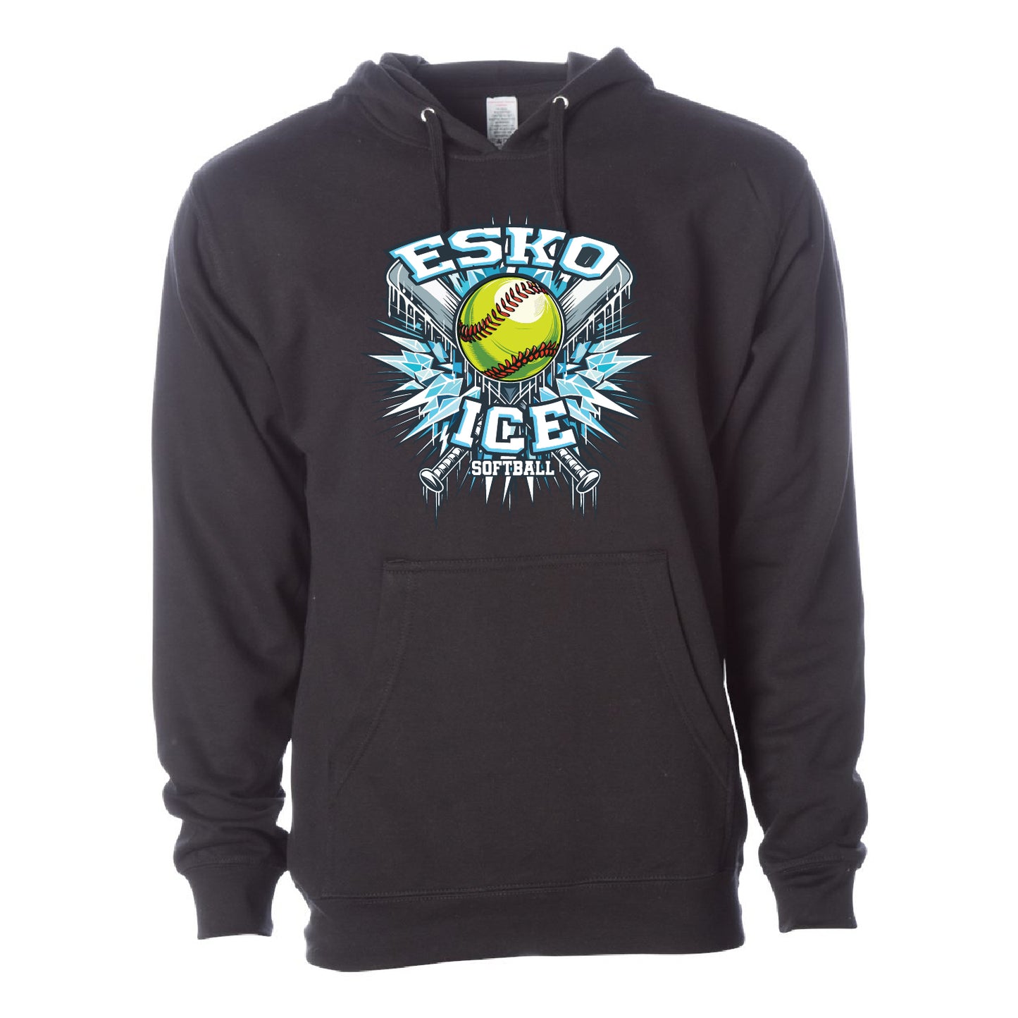 Esko Ice Unisex Midweight Hooded Sweatshirt