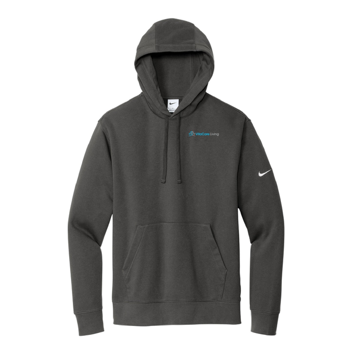 VitaCare Living Nike Club Fleece Sleeve Swoosh Pullover Hoodie
