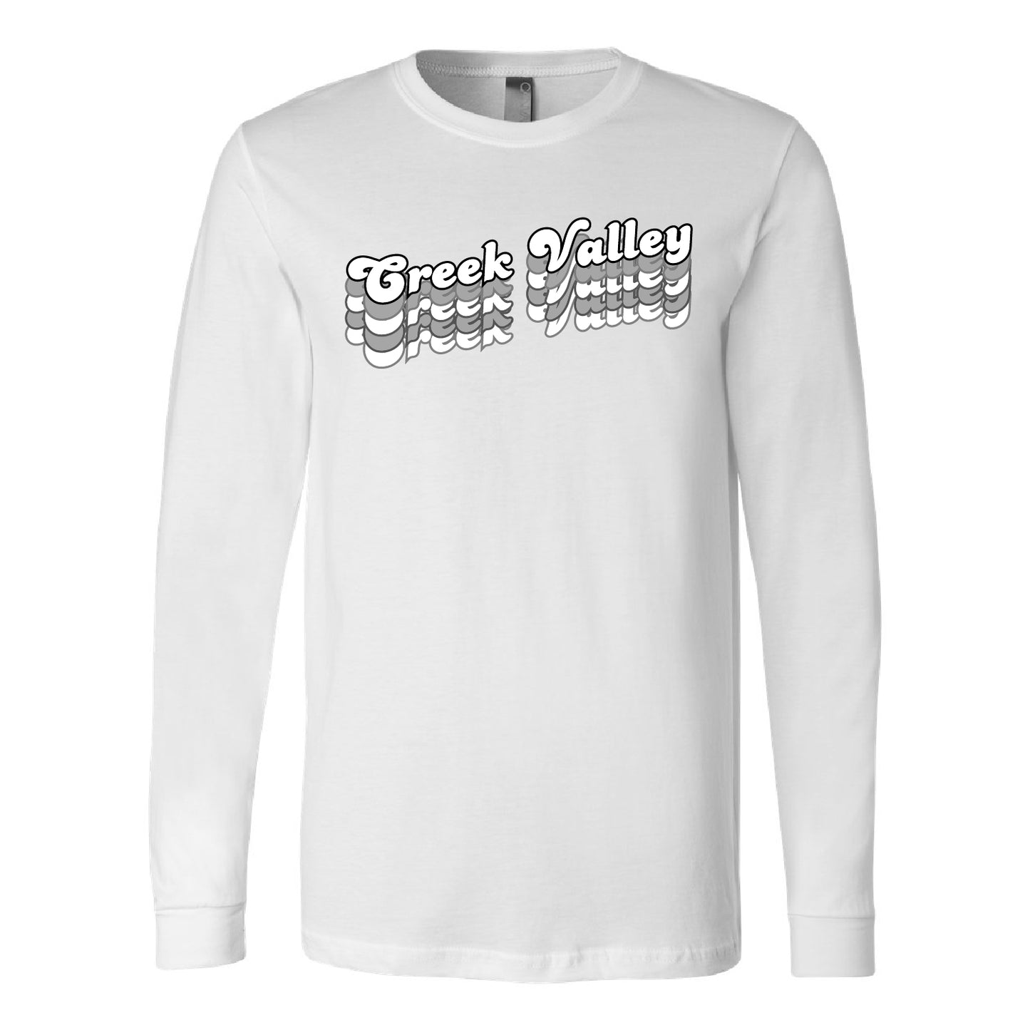 Creek Valley Elementary Unisex Jersey Long Sleeve Tee Repeat