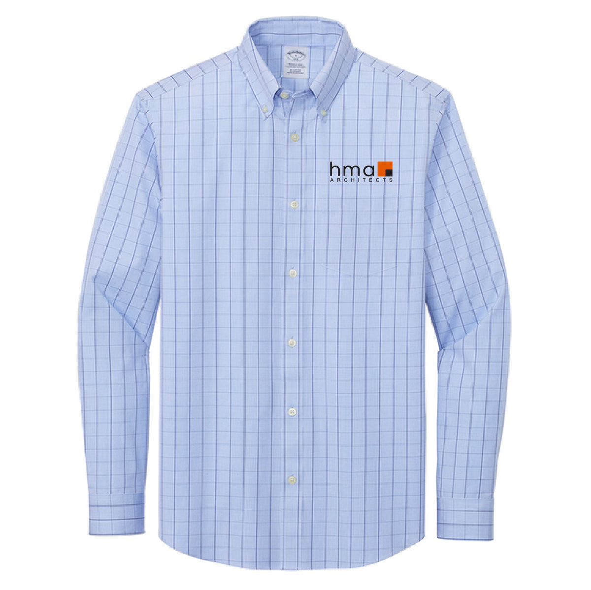 HMA Brooks Brothers® Wrinkle-Free Stretch Patterned Shirt