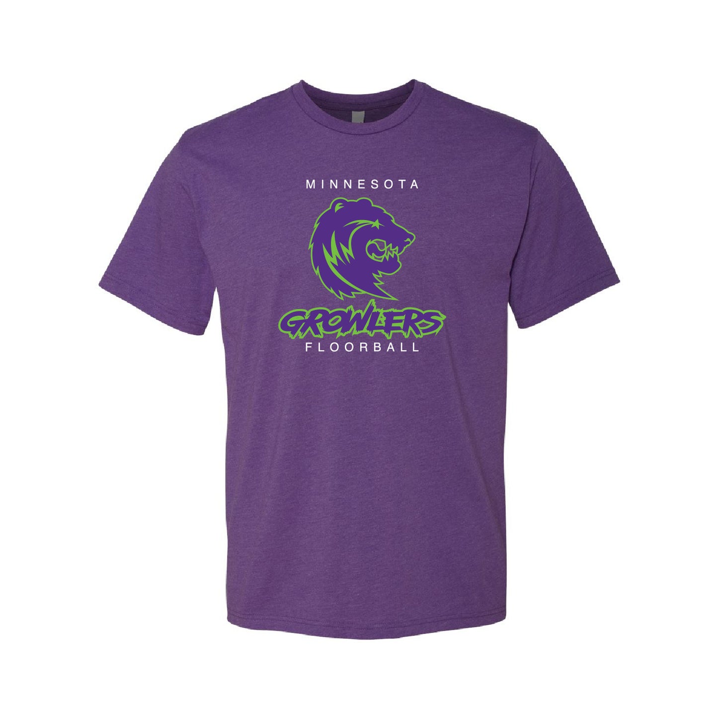 Growlers Floorball Unisex CVC Short Sleeve Crew