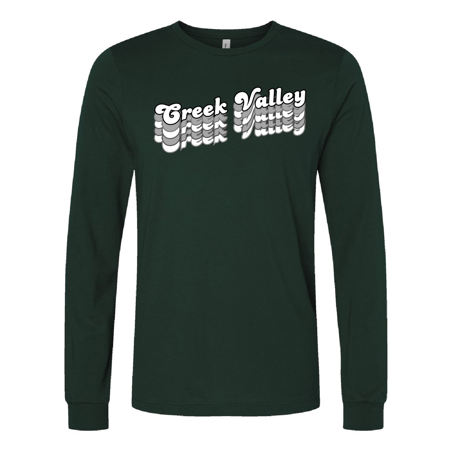 Creek Valley Elementary Unisex Jersey Long Sleeve Tee Repeat