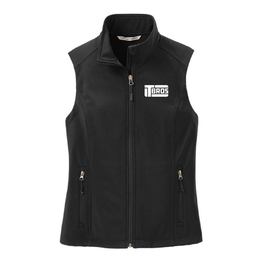T-Bros-Logistics-Office Women's Core Soft Shell Vest