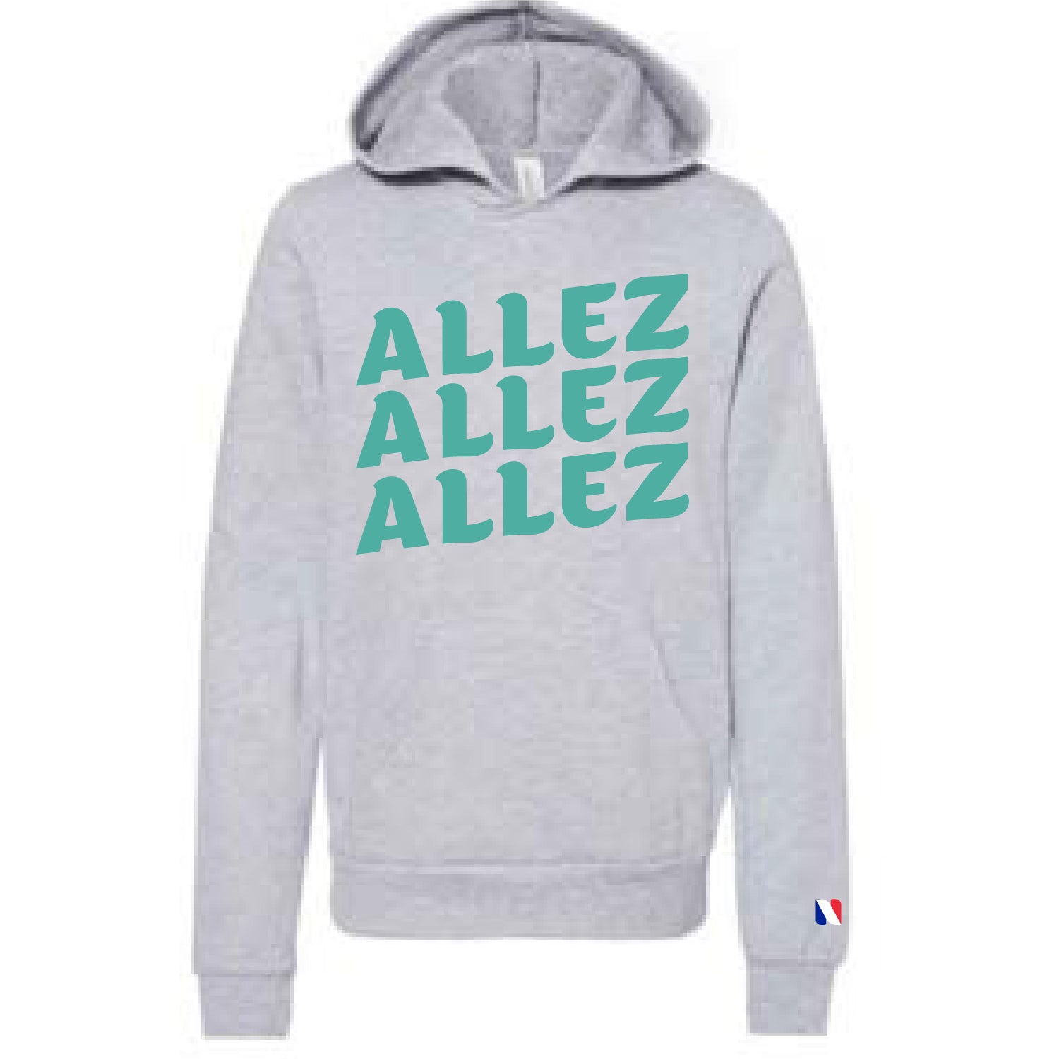 ALLEZ - YOUTH SPONGE FLEECE HOODIE