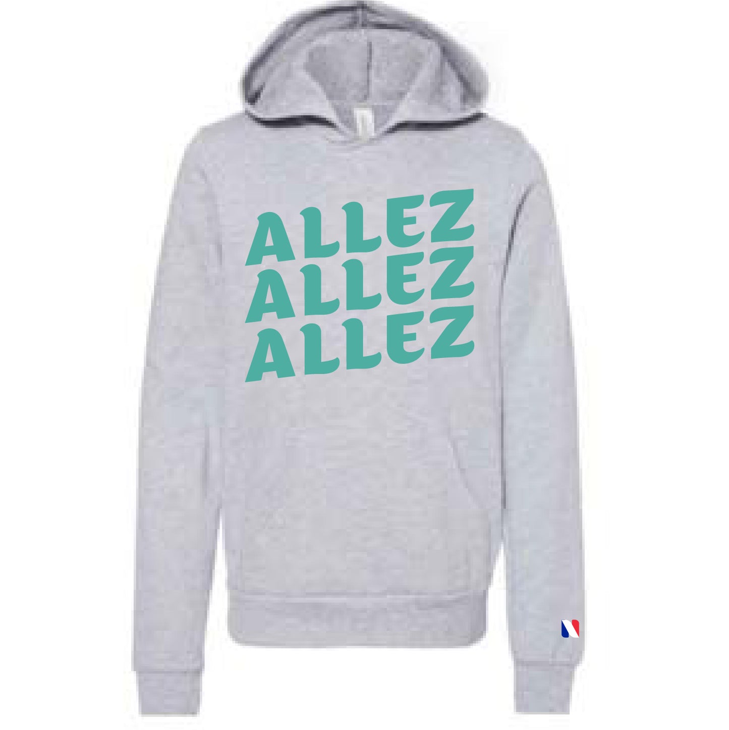 ALLEZ - YOUTH SPONGE FLEECE HOODIE