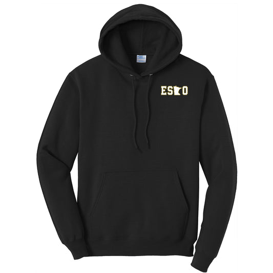 Esko Logo Core Fleece Pullover Hooded Sweatshirt