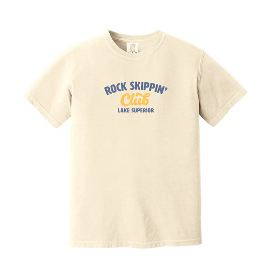 Flagship Rock Skippin' Club Dyed Heavyweight Tee