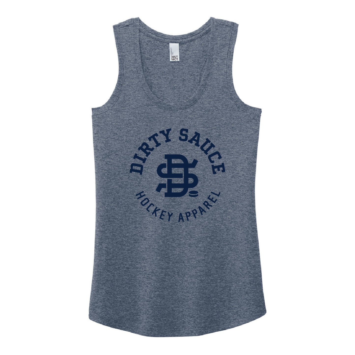 Dirty Sauce Hockey Women Triblend Racerback Tank