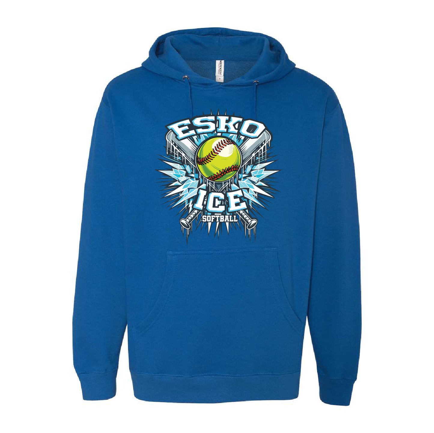 Esko Ice Unisex Midweight Hooded Sweatshirt