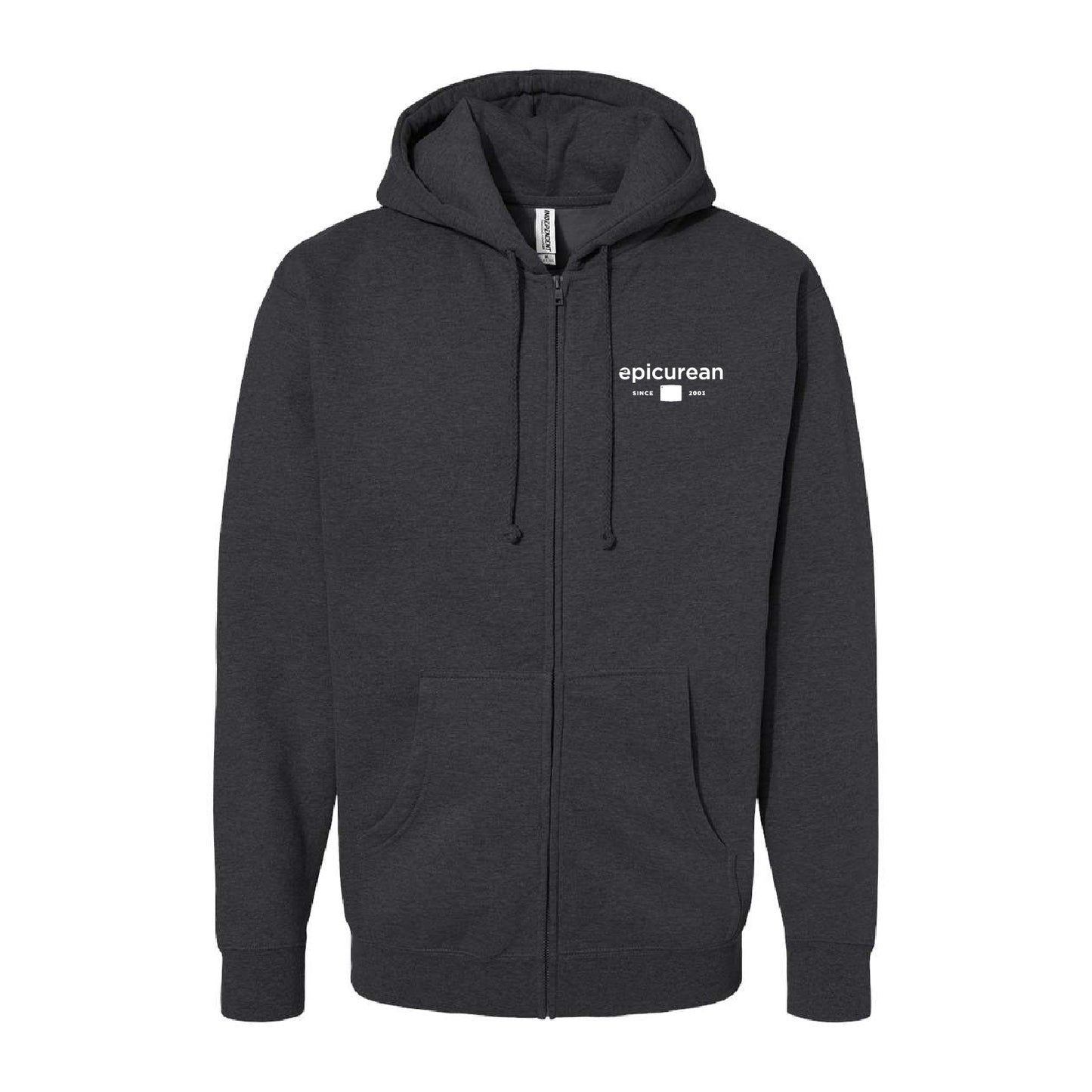 Epicurean Heavyweight Full-Zip Hooded Sweatshirt