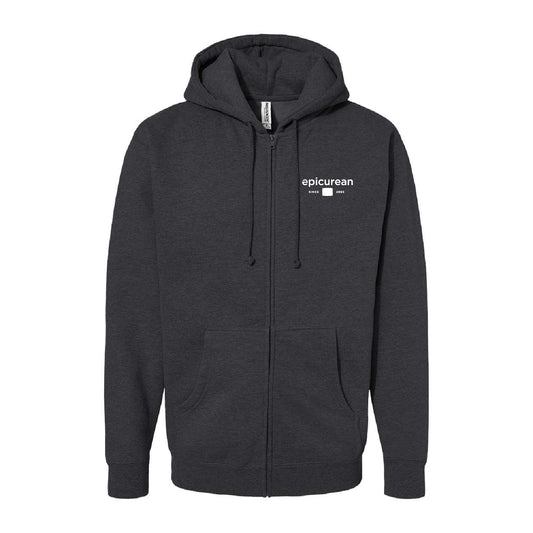 Epicurean Heavyweight Full-Zip Hooded Sweatshirt