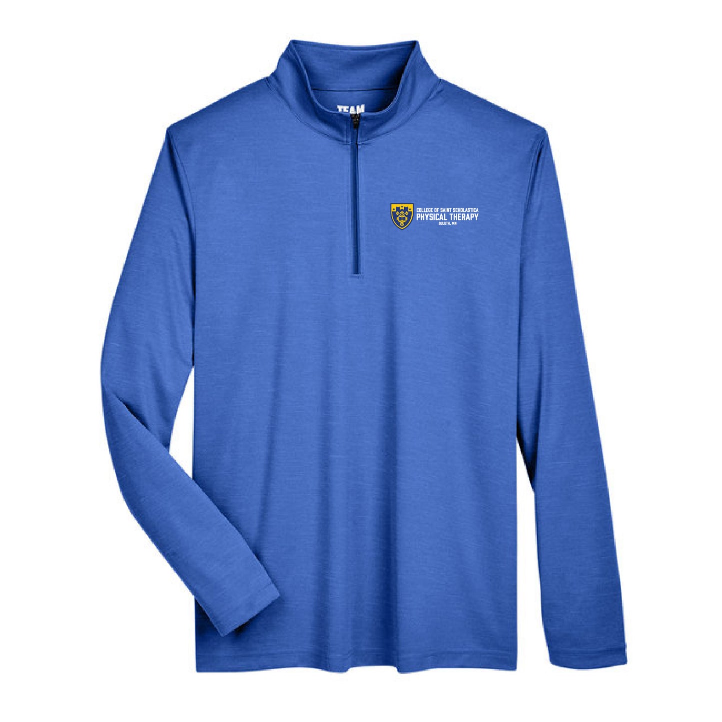 CSS DPT Men's Zone Sonic Heather Performance Quarter-Zip