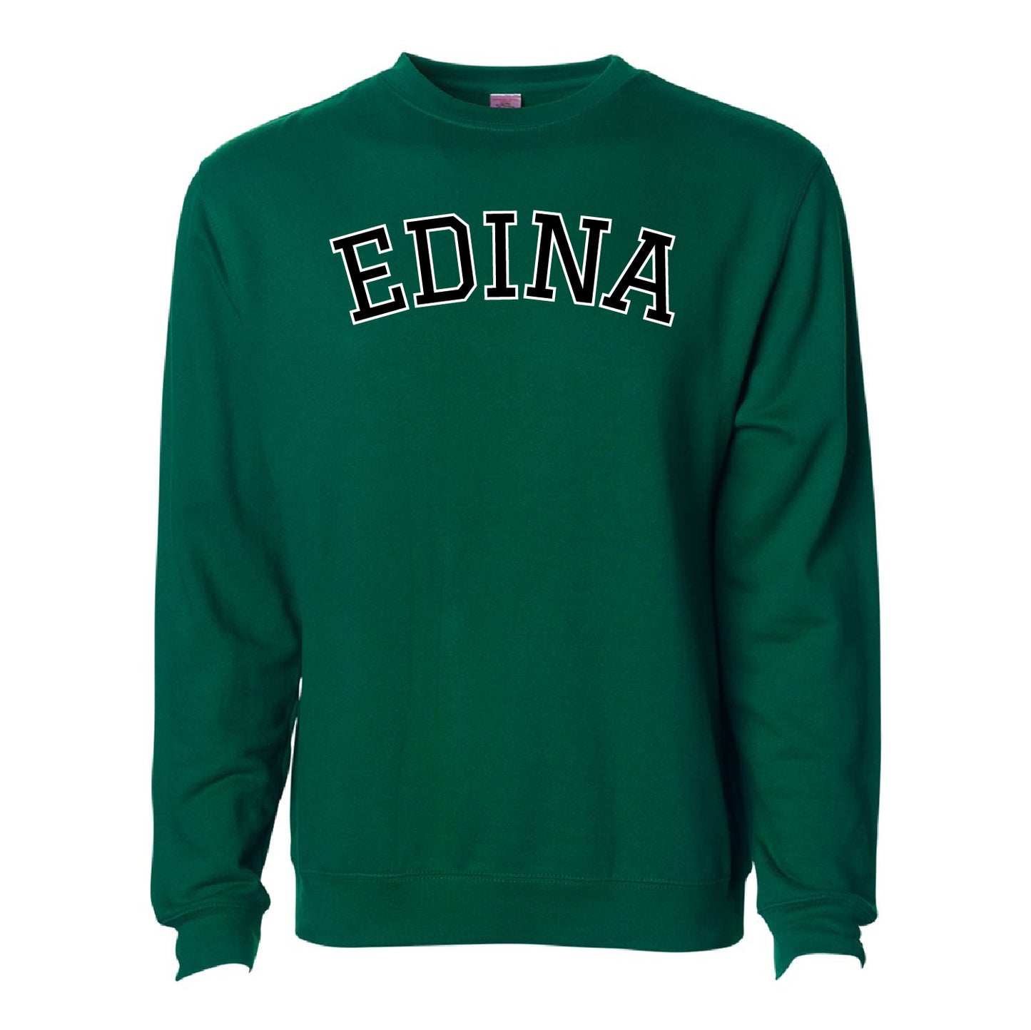 Creek Valley Elementary Unisex Midweight Sweatshirt Edina Curved