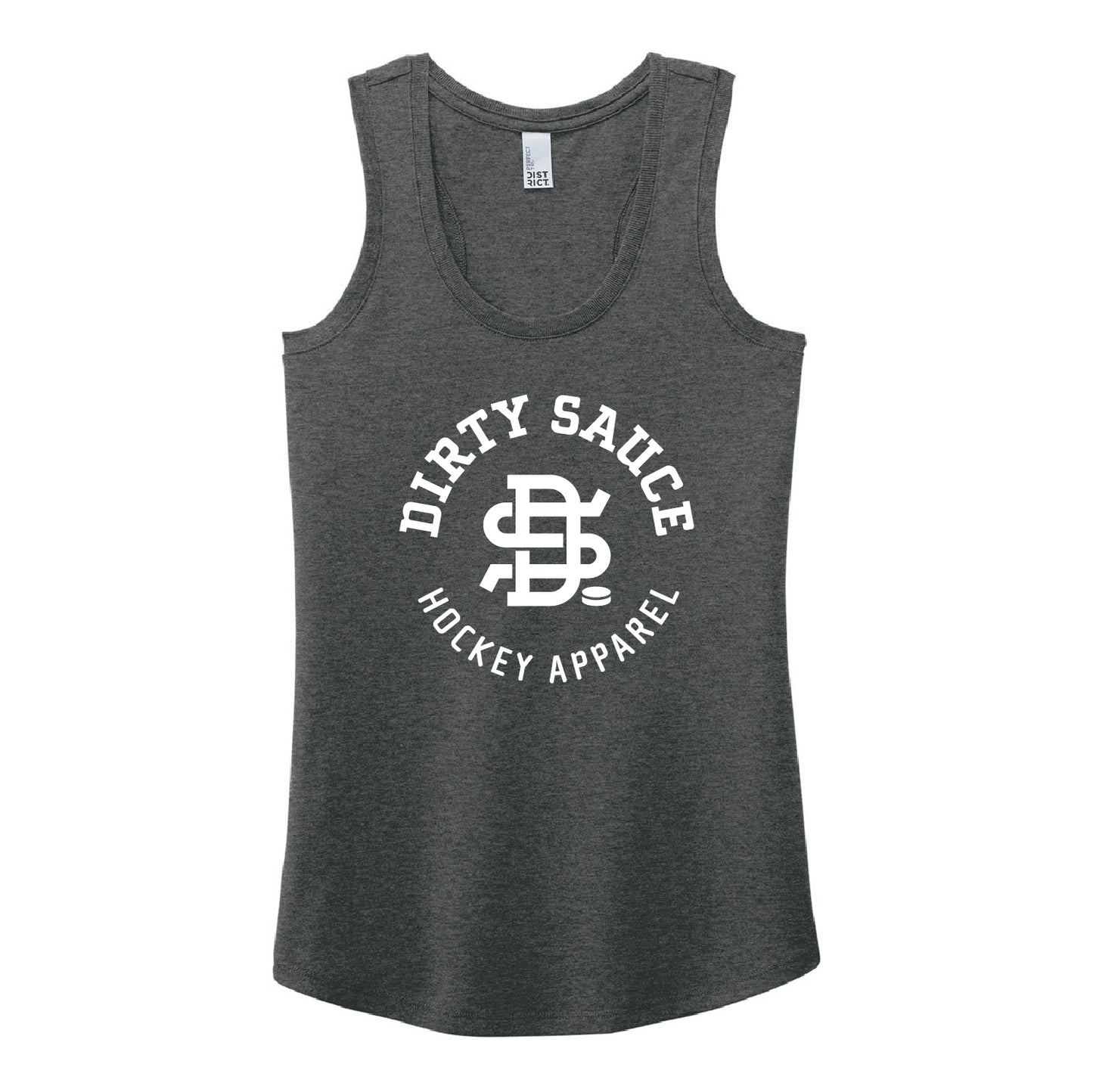 Dirty Sauce Hockey Women Triblend Racerback Tank