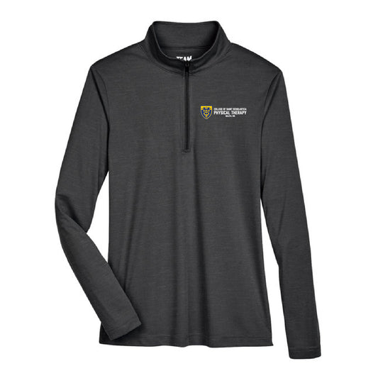 CSS DPT Ladies' Zone Sonic Heather Performance Quarter-Zip