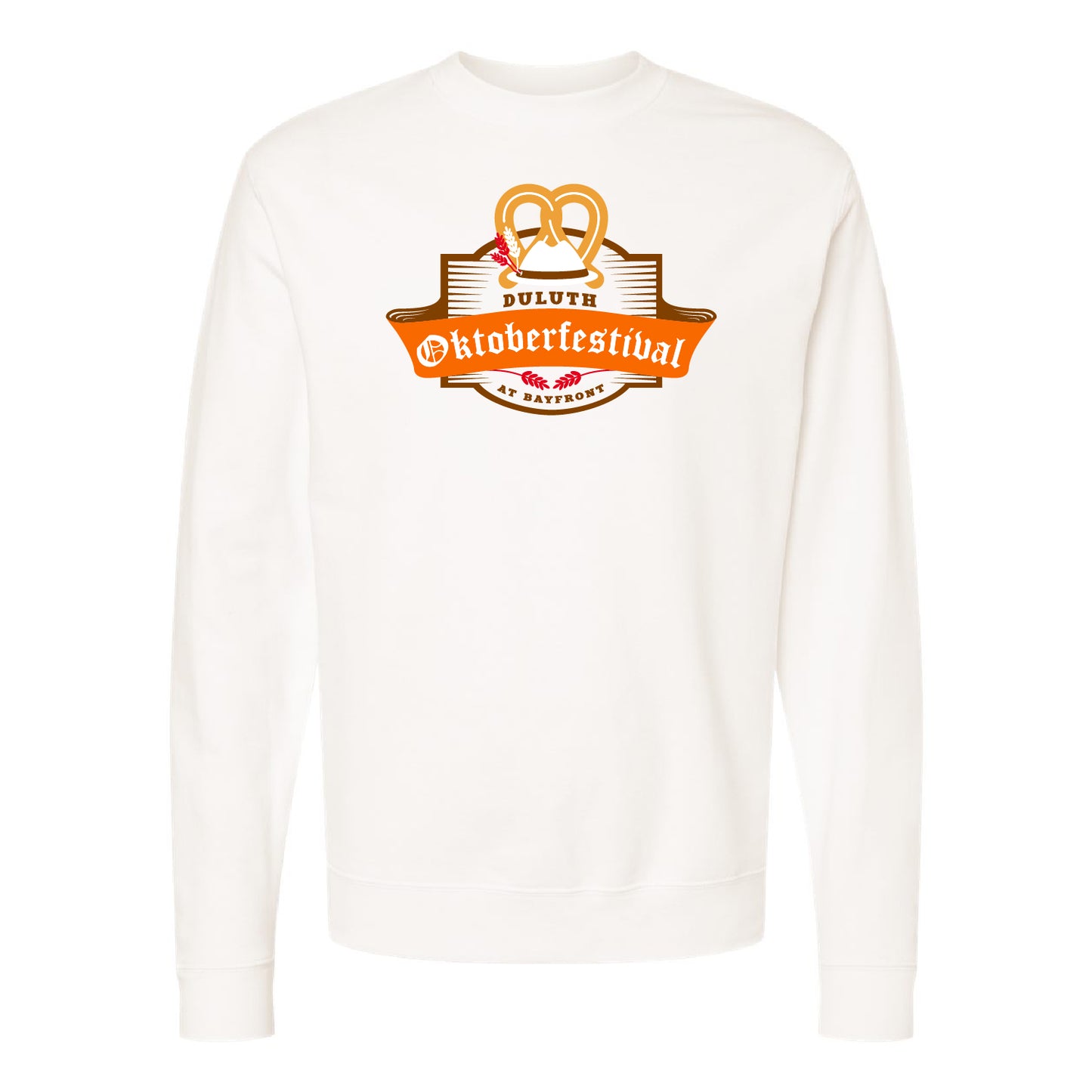 Duluth Oktoberfestival 2024 Midweight Crewneck Sweatshirt Design 1