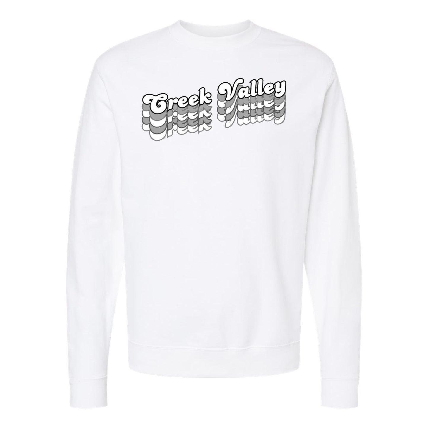 Creek Valley Elementary Unisex Midweight Sweatshirt Repeat