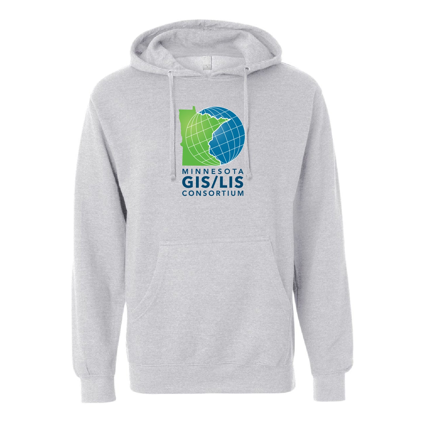 MN GIS/LIS Midweight Hooded Sweatshirt Consortium Logo