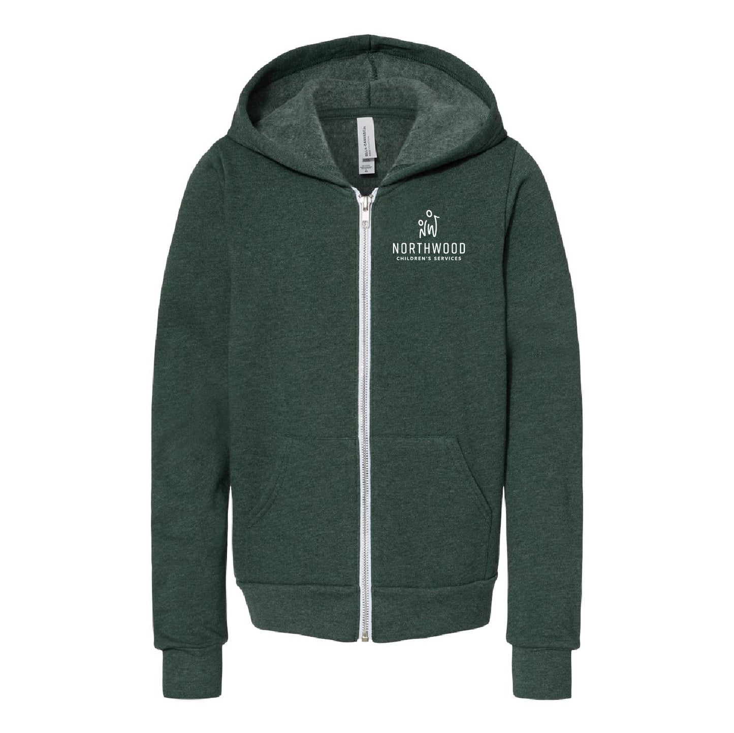 Northwoods Youth Sponge Full Zip Hoodie