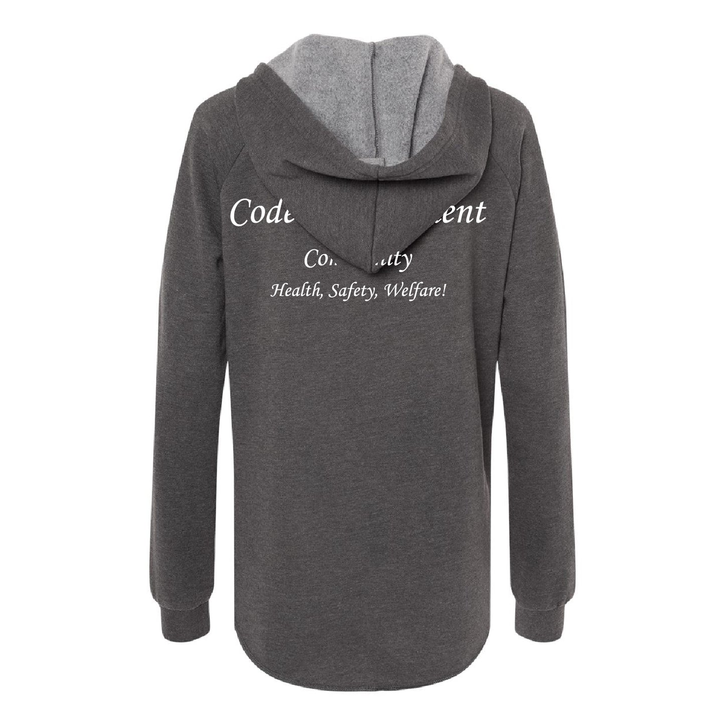 NYS Code Apparel Women's Lightweight Hooded Sweatshirt