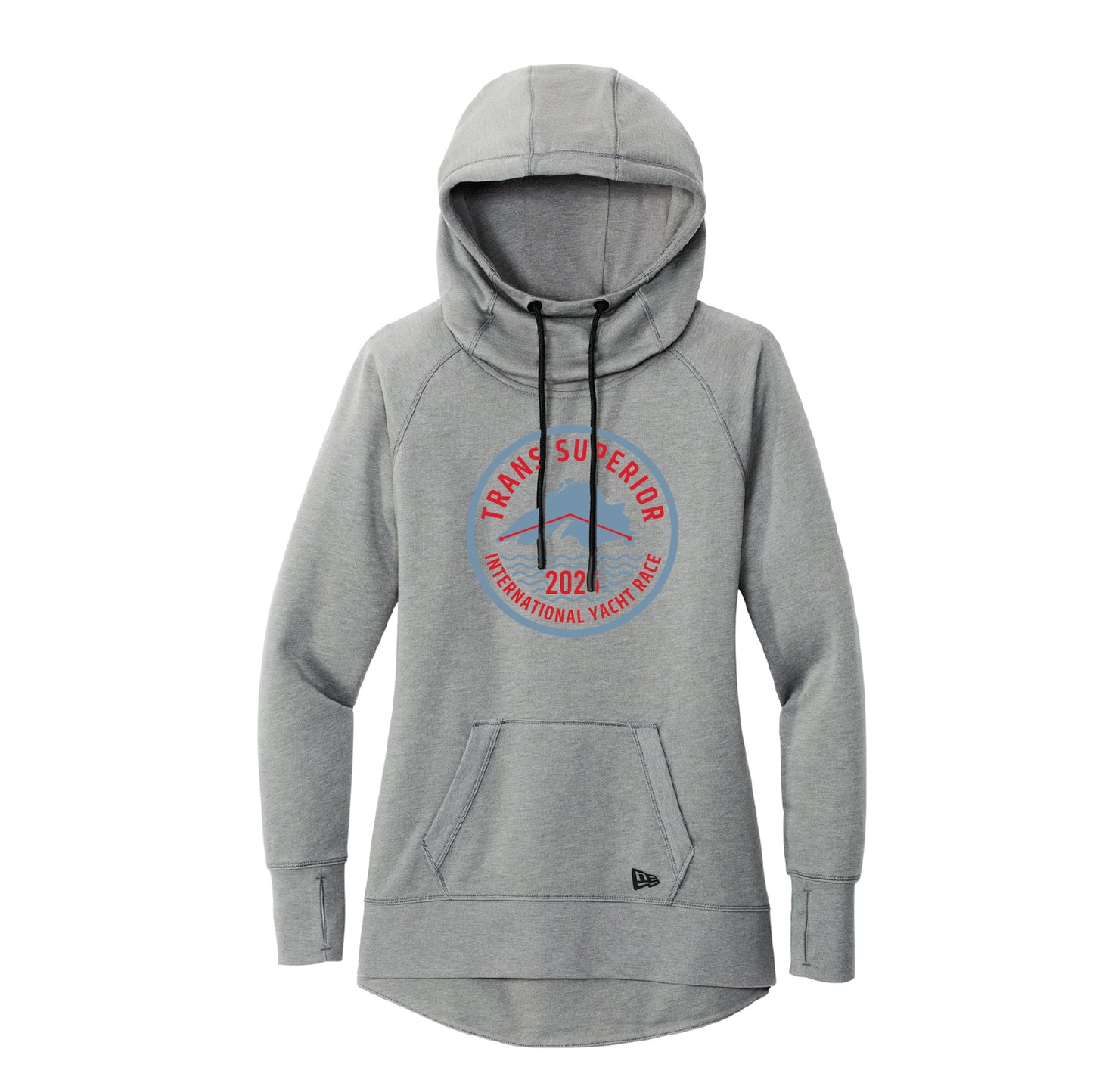 Trans Superior Yacht Race Womens Triblend Fleece Pullover Hoodie