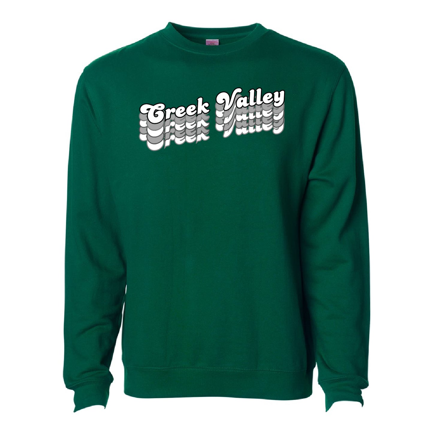 Creek Valley Elementary Unisex Midweight Sweatshirt Repeat