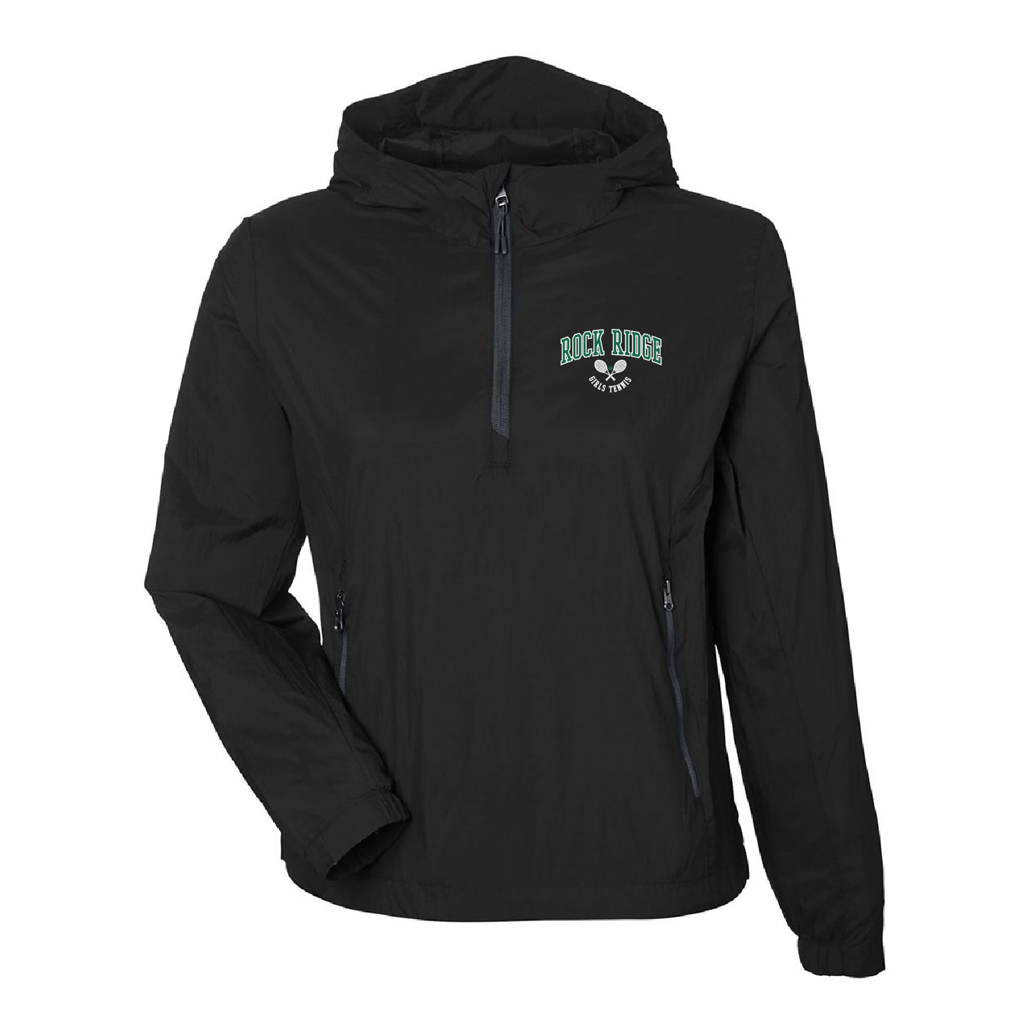 Rock Ridge Girls Tennis Women's Aura Lightweight Packable Anorak