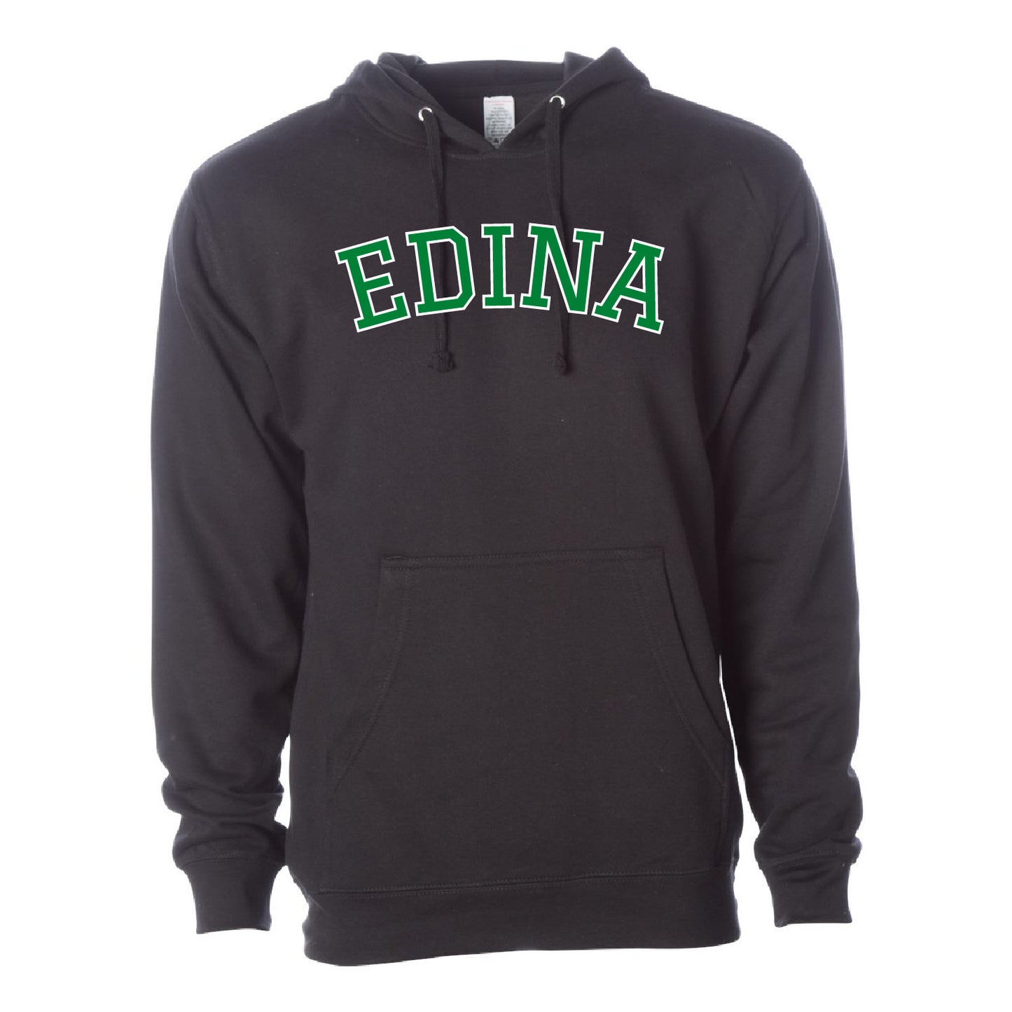 Creek Valley Elementary Unisex Midweight Hooded Sweatshirt Edina Curved