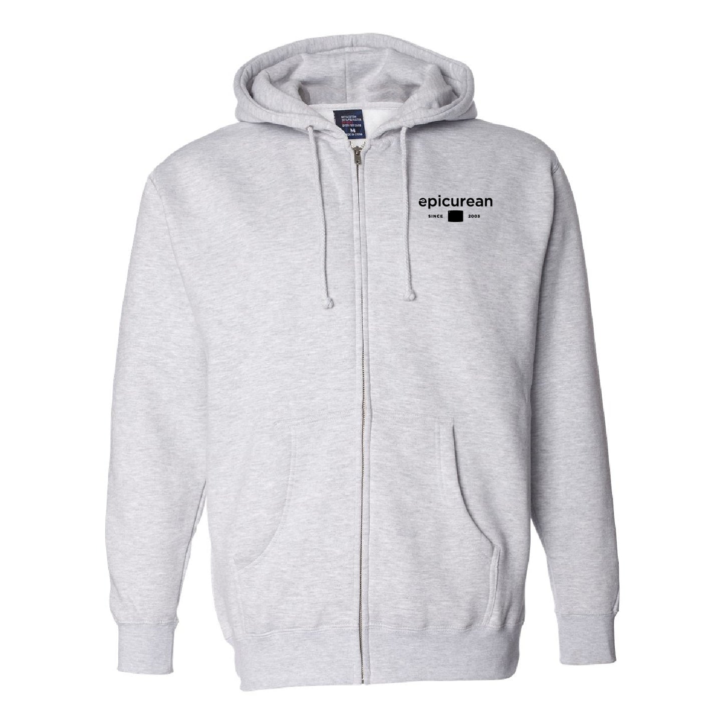 Epicurean Heavyweight Full-Zip Hooded Sweatshirt
