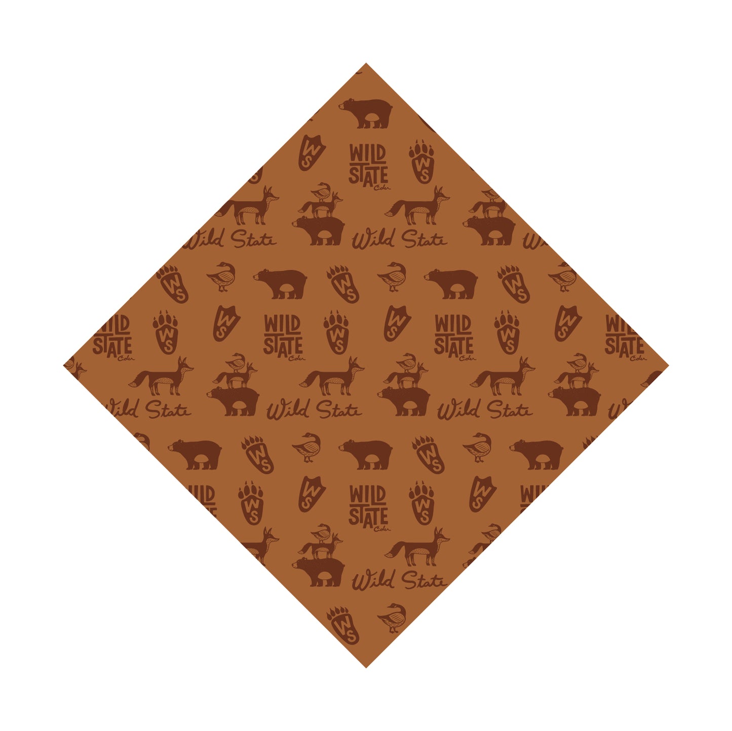 Wild State Cider Pattern Full Bandanas