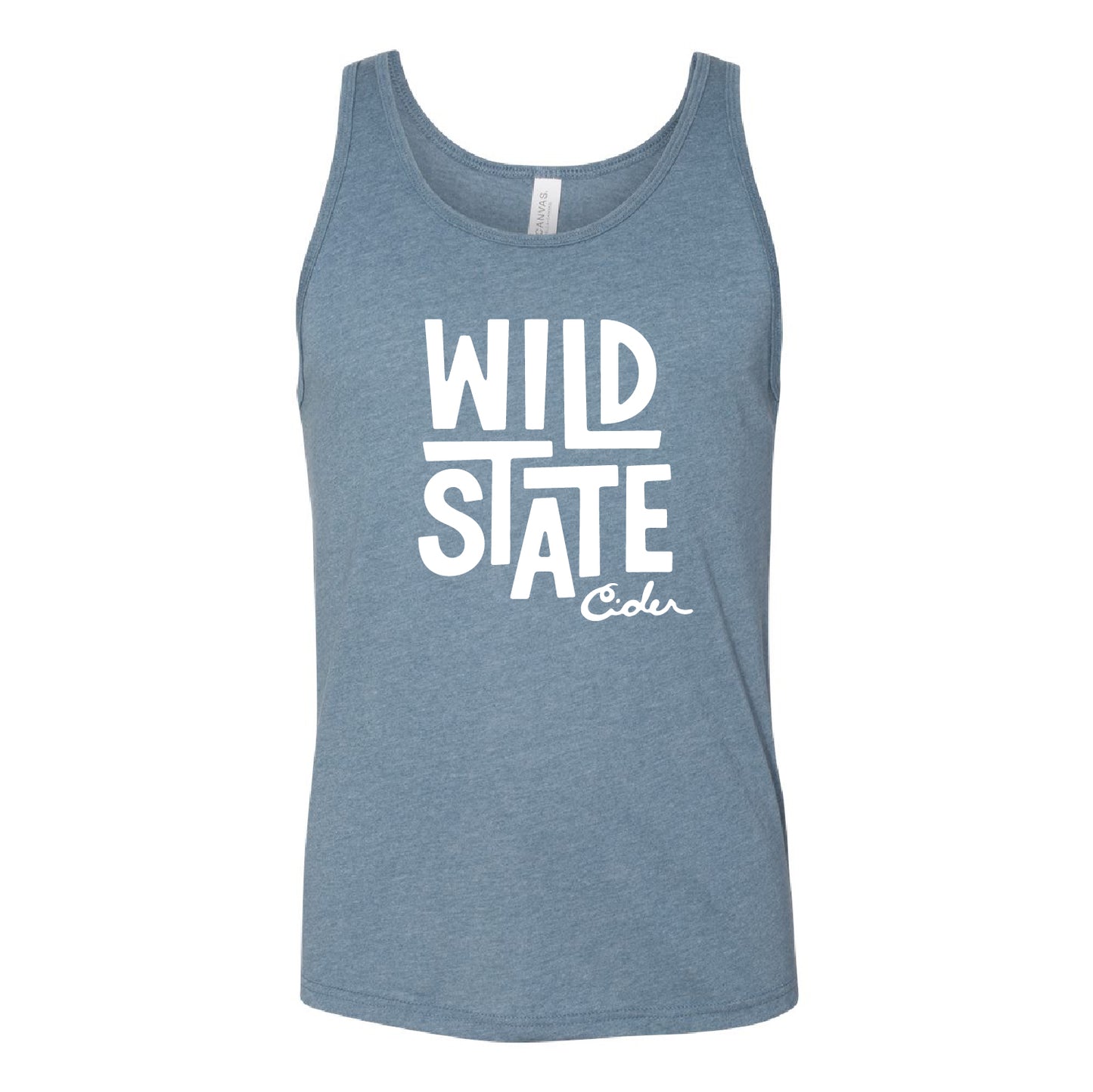 Wild State Heather Slate CVC Tank - 3480CVC