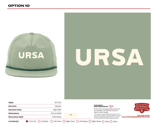 URSA Olympic Unstructured Mid Profile