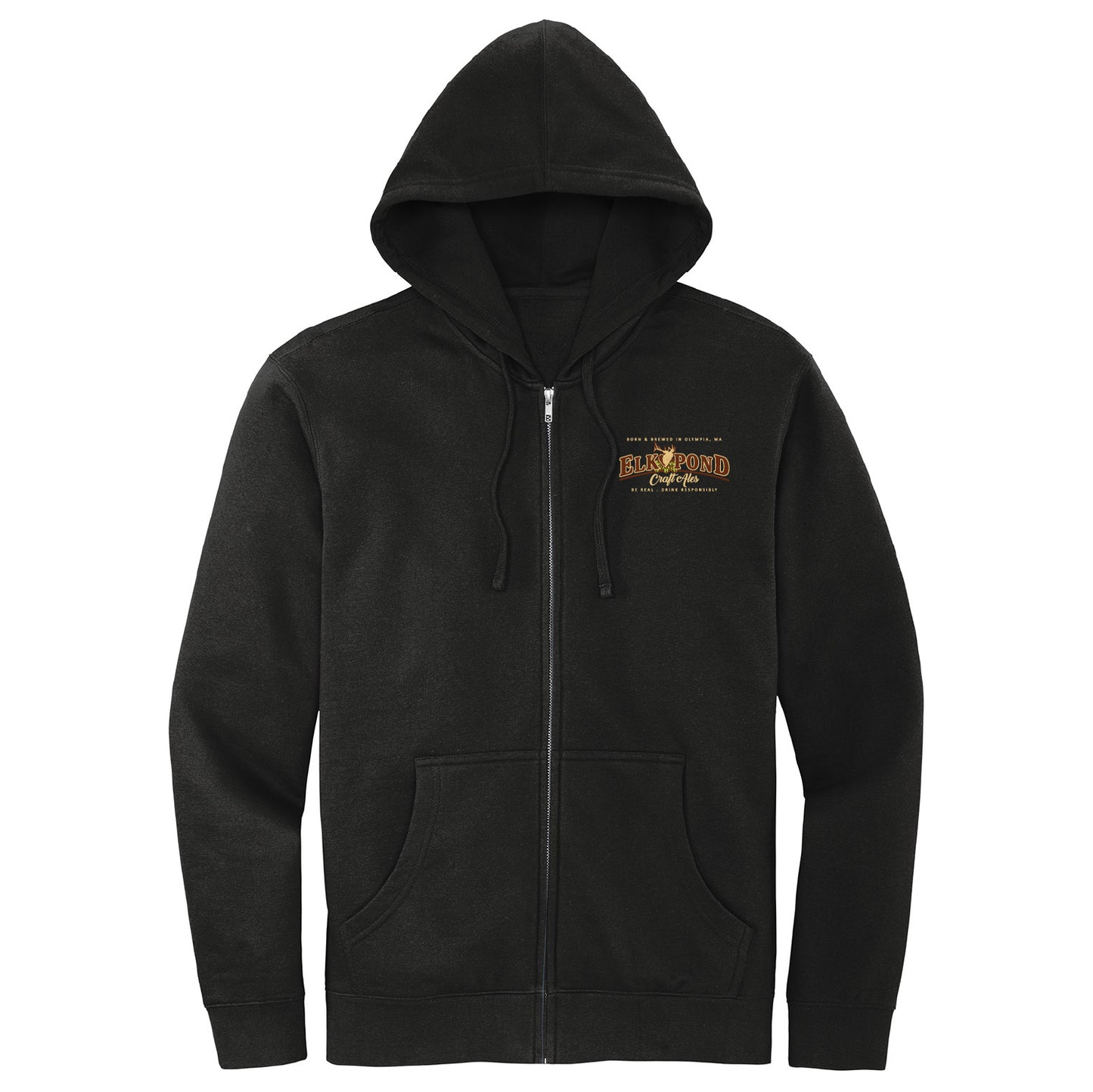 Elk Pond Fleece Full-Zip Hoodie (Full Back)