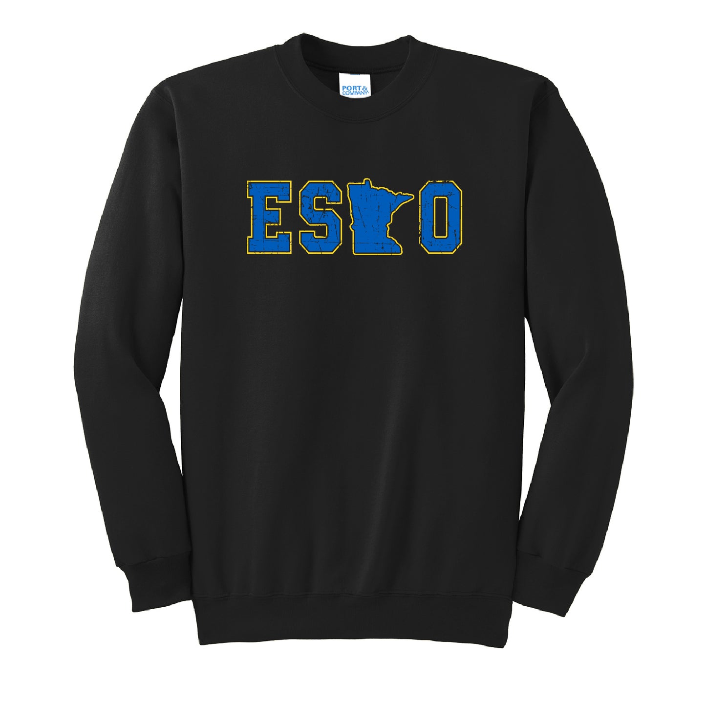 Esko United Essential Fleece Crewneck Sweatshirt (Tall Sizing Included)
