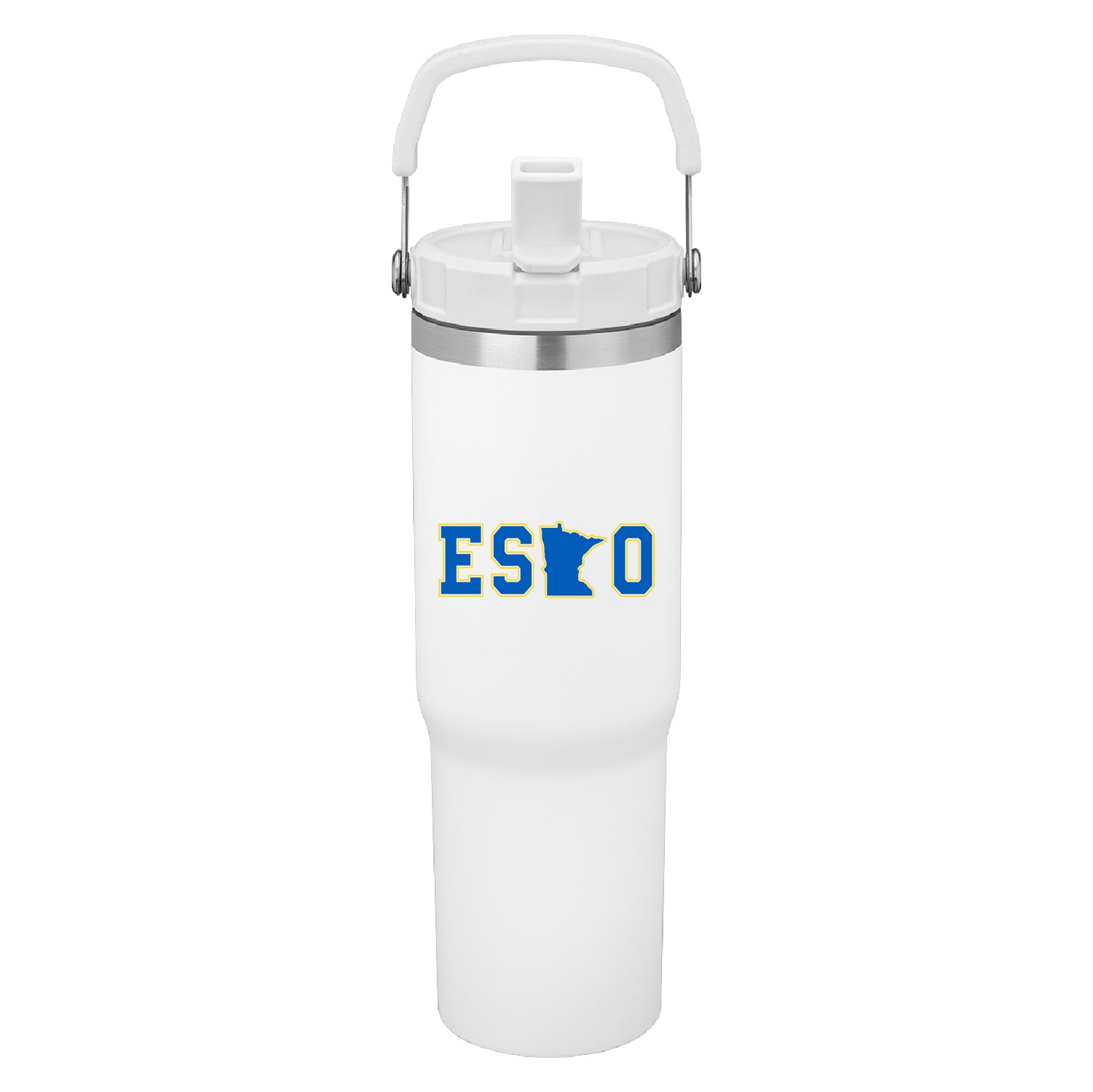 Esko Logo Flip Straw Tumbler