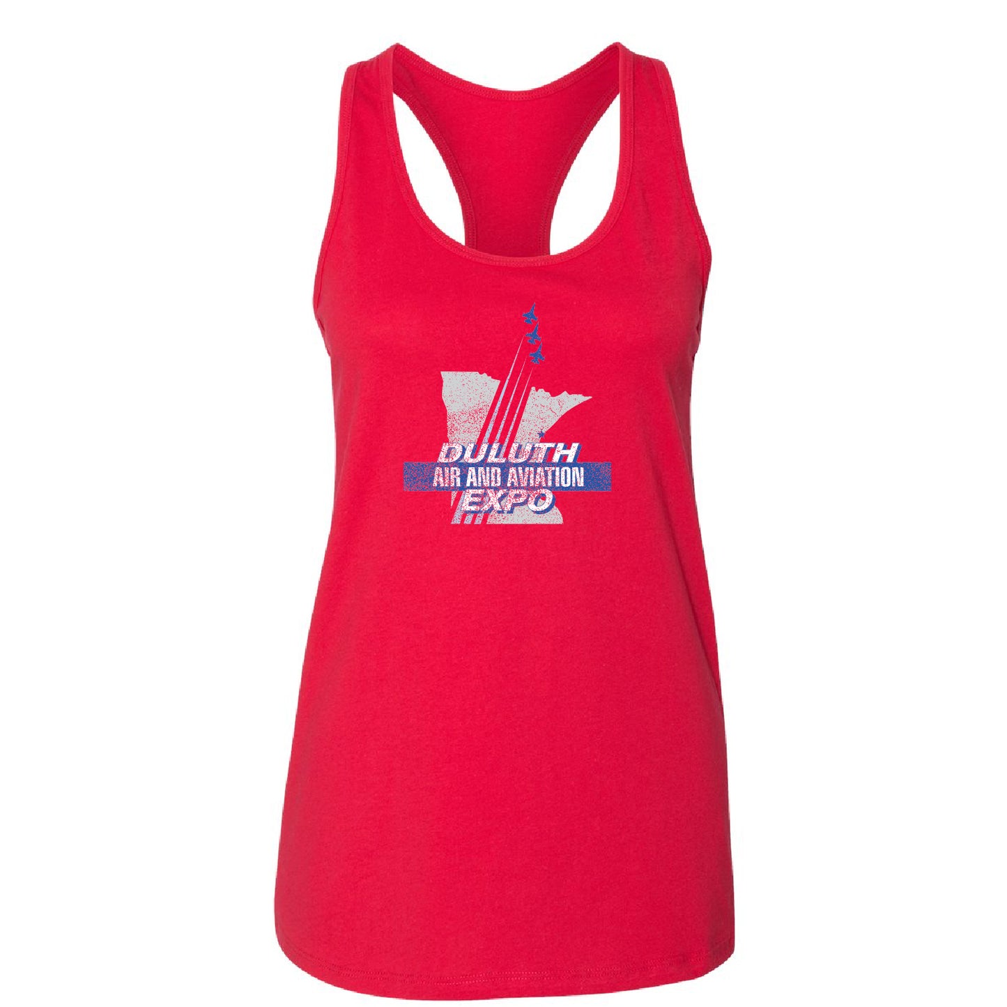 Duluth Airshow Women’s Jersey Racerback Tank