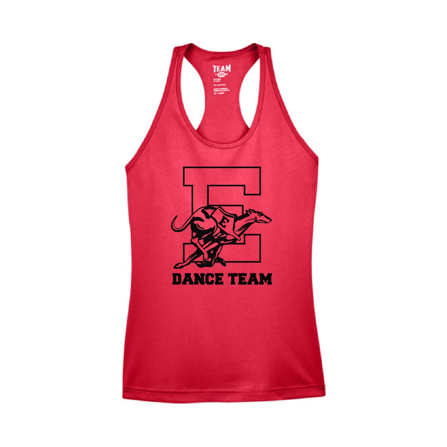 Duluth East Dance Ladies' Zone Performance Racerback Tank